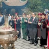 越南国家主席陈大光主席2017年雄王始祖祭祀典礼