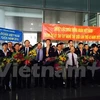 出席第43届世界技能大赛的越南代表团（越通社—VNA）