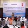 “通过集体行动扎实推动越南廉洁营商环境建设”会议全景。