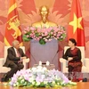 越南国会主席阮氏金银会见斯里兰卡总理拉尼尔·维克勒马辛哈