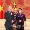 越南国会主席会见澳大利亚驻越大使（图片来源：越通社）