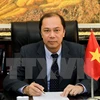 东盟高官会越南代表团团长、越南外交部副部长阮国勇。