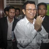 根索卡被选为柬埔寨反对党救国党主席。​（图片来源：越通社）