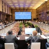 2017年亚太经合组织(APEC)第一次高官会场景。（图片来源：越通社）