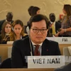 越南常驻联合国日内瓦办事处和瑞士其他国际组织代表团代表杨志勇大使