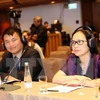 越南代表团代表出席会议。
