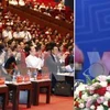 2017年越南政府总理与企业会议于5月17日在国家会议中心举行。