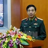 越南国防部副部长潘文江中将。（图片来源：越通社）
