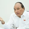 阮春福总理主持召开2017年增长情景会议。（图片来源：Chinhphu.vn）