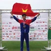 越南运动员高武玉龙。