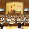 越南第十四届国会第三次会议22日在国会大夏隆重开幕。