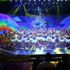 2017年东盟与中国、韩国儿童大联欢开幕式晚会（图片来源：越通社）