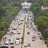 附图：老挝​街道。
