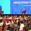 亚太经合组织第23届贸易部长会议全景。（图片来源：人民报网）