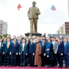 胡志明塑像在乌里扬诺夫斯克市落成。