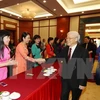 越共中央总书记阮富仲会见国会女性代表小组（图片来源：越通社）