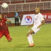 越南队与约旦队0-0握手言和。（图片来源：越南人民报）