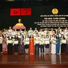 胡志明市表彰学习与实践胡志明道德榜样的优秀集体和个人。（图片来源：越通社）