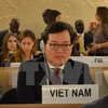越南常驻联合国日内瓦办事处和瑞士其他国际组织代表团代表杨志勇大使