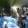 越南二级野战医院随时执行联合国南苏丹特派团的任务。