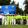 2017年越南与捷克高尔夫球公开赛有助于加强旅居欧洲越南人社团之间的团结精神，加大交流、相互学习力度。（图片来源：越通社）