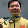 越南射击运动员黄春荣。（图片来源：因特网）