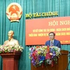 越共中央政治局委员、政府副总理王廷惠主持会议。