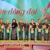 纪念越南荣军烈士节70周年的“缅怀战友”艺术晚会