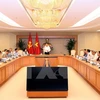 越南政府副总理在会上发表讲话。（图片来源：越通社）