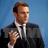 法国总统埃马纽埃尔·马克龙。（图片来源：EPA）
