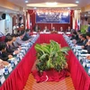 关于越老边界线建设的国际会议在广平省举行。（图片来源：越南之声）