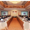 越共中央委员、越南公安部副部长裴文南在会上发表讲话。（图片来源：越通社）