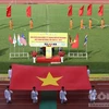 开幕式场景。（图片来源：http://thethao.congan.com.vn） 