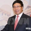 越共中央政治局委员、越南政府副总理兼外长范平明。