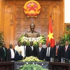 政府总理阮春福会见坦桑尼亚部长代表团。