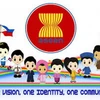 附图：东盟大团结——一个憧憬、一个特性、一个共同体。（图片来源：越南之声）