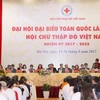 越南红十字协会第十次全国代表大会场景。（图片来源：越通社）