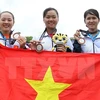 ​越南体育代表团。（图片来源：越通社）
