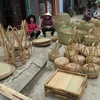 岱衣族人和侬族人的各种竹编产品。（图片来源：因特网）