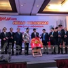 越捷航空公司举行仪式，正式宣布印尼雅加达—胡志明市航线的开通。
