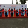 越南南部公共卫生事件应急处理中心揭牌仪式。