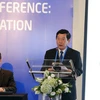 越南文化体育旅游部副部长黄永爱在会上发表讲话。（图片来源：越通社）