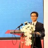 越南政府副总理武德儋​在会上发表讲话。