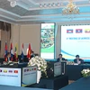 阮玉善部长主持第三届伊洛瓦底江-湄公河-湄南河经济合作（ACMECS）旅游部长会议。（图片来源：因特网） 
