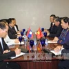 国会常务副主席丛氏放会见老挝国会主席巴妮•雅陶都。（图片来源：越通社）
