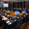 第24次亚太经合组织中小型企业部长会议场景。（图片来源：越通社） 