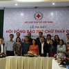 越南红十字会活动保护委员会成员。（图片来源：baohaiquan.vn)