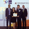 越南投资与发展银行荣获“2017年越南最佳贸易企业伙伴银行”奖