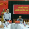 越南祖国阵线中央委员会主席陈清敏在会上发表讲话。（图片来源：因特网）