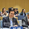 越南常驻联合国日内瓦、世贸组织和其他国际组织代表团团长杨志勇（图片来源：越通社）
